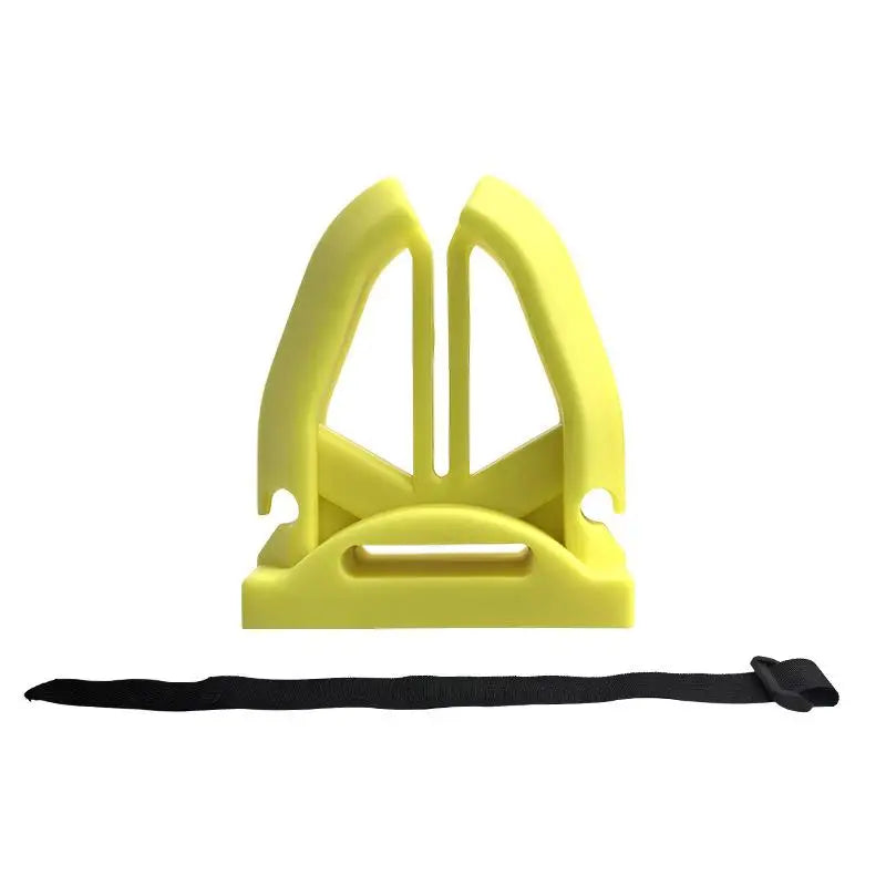 Angling Rod Binding Clip Fishing Pole Holder Fastener Lightweight for Easy Carry and Setup Vue 1Pc Yellow