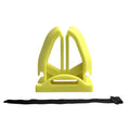 Angling Rod Binding Clip Fishing Pole Holder Fastener Lightweight for Easy Carry and Setup Vue 1Pc Yellow