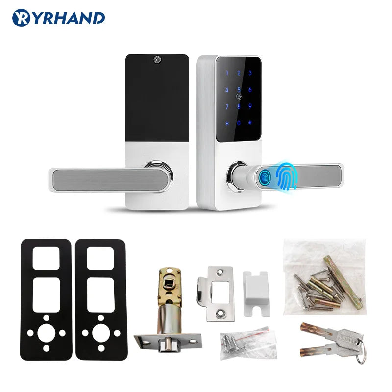 TTlock Bluetooth Waterproof Smart Lock WIFI Security Wireless Electronic Digital Aleax Keypad Code RFID Card Keyless Lock Vue