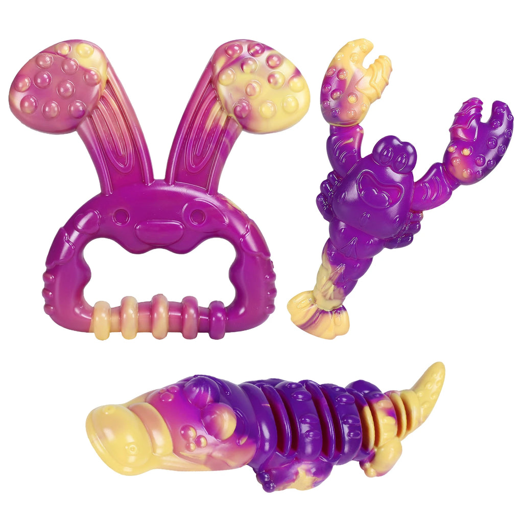 Animal Shaped Nylon Dog Chew Dental Toy – Medium & Large Dogs Dog Chew Toy Vue