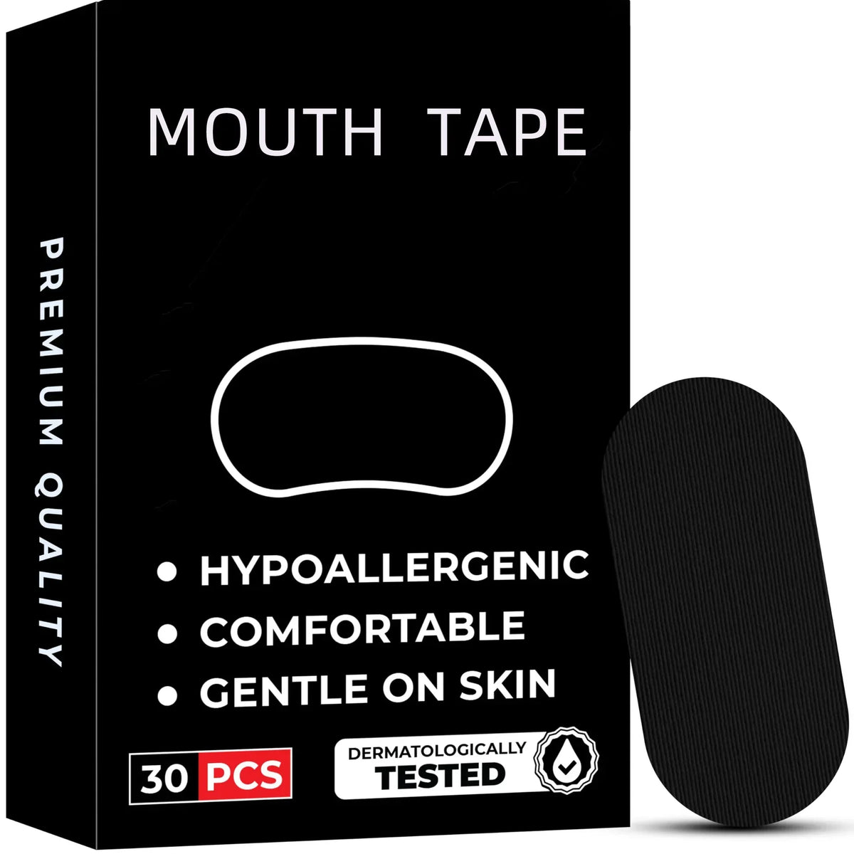 30 60 Anti Snoring Sleep Mouth Tape Breathing Nasal Strips Medical Vue 30pcs