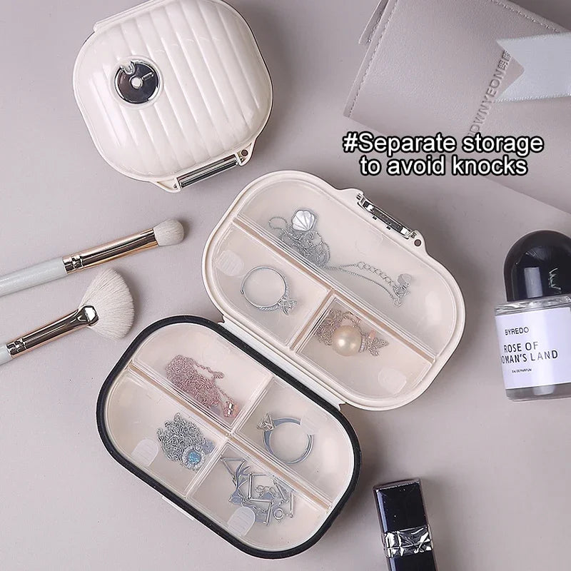 Mini Pill Box storage containers organizer box Portable Pill Box Lightweight 7 Days Medicine Pill Organizer Sealed Storage Box Vue