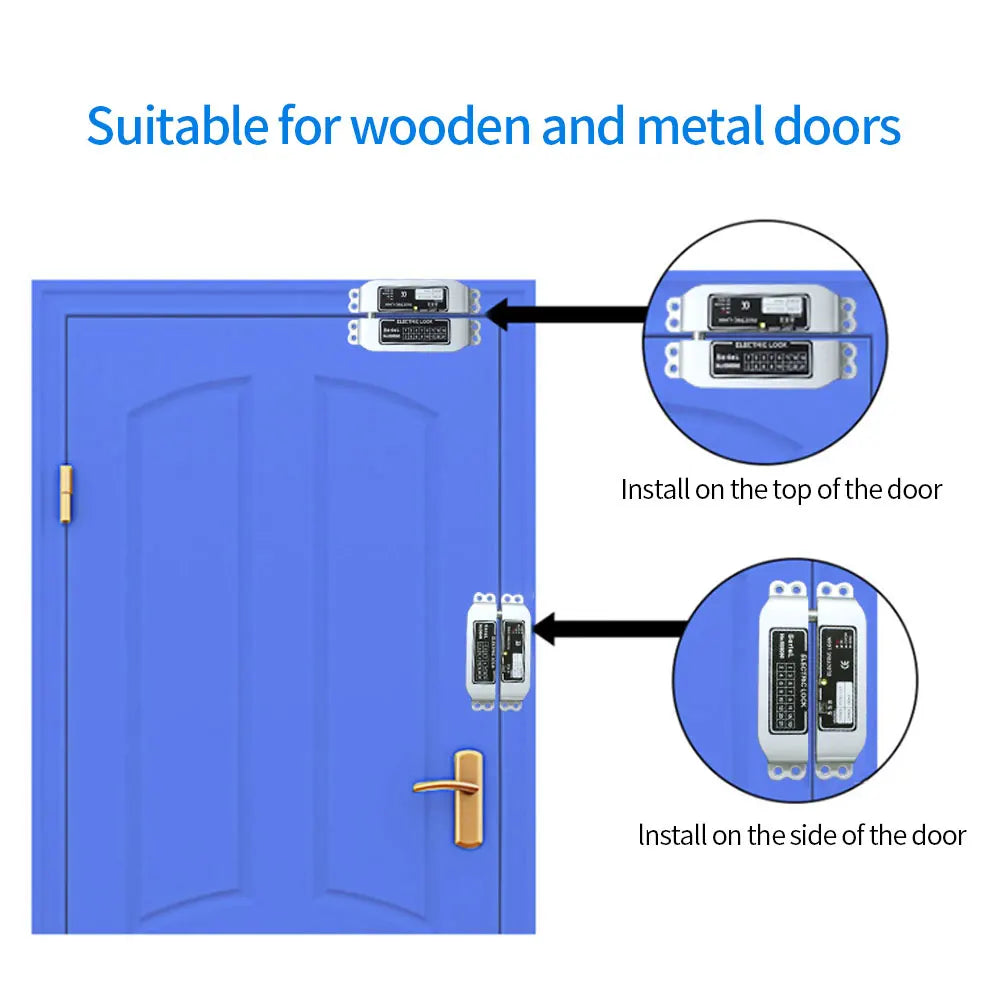 Fail Safe 5 Wires DC12V Drop Electric Bolt Lock Time Delay Electronic Mortise Lock with Feedback Signal for Wooden Metal Door Vue
