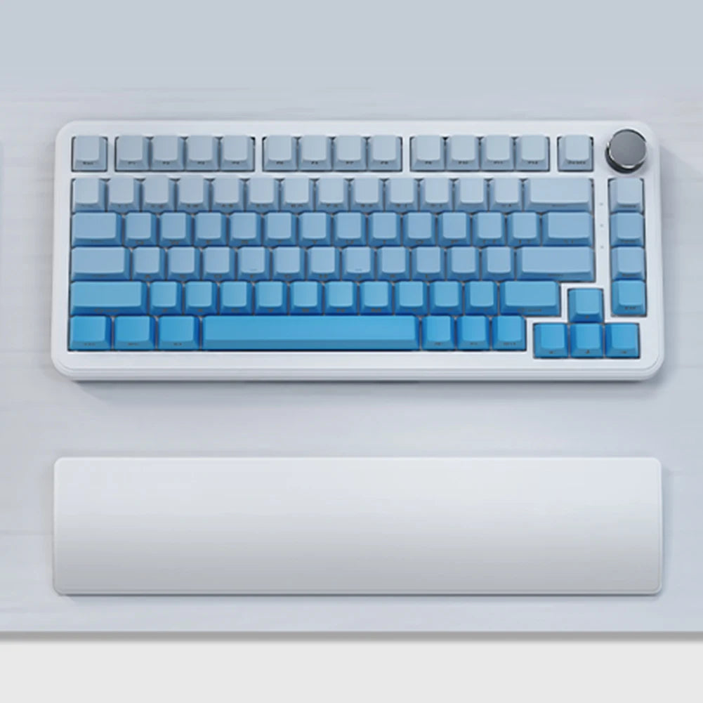 81 Keys Gaming Keyboard Wrist Rest Pad Ergonometric Soft Memory Foam Hand Support Anti-Slip Rubber Stable Base Vue