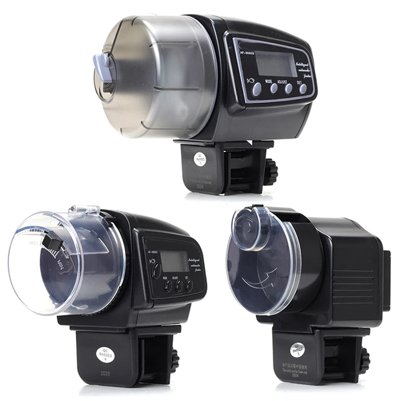 Auto Fish Tank Feeder AF2005D AF2009D Aquarium Food Dispenser Digital Timer Feeder for Holiday Home Office Aquariums Feeder Vue