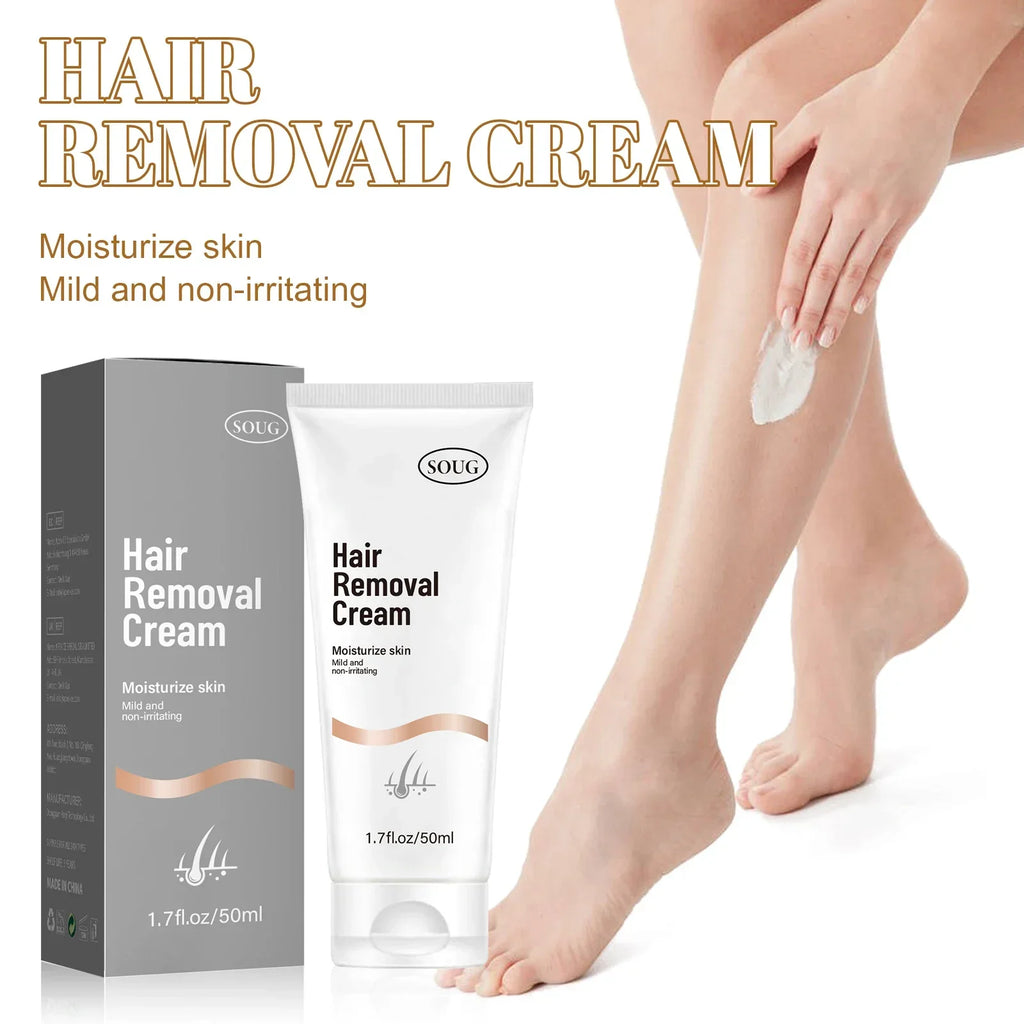 Painless Intimate Hair Removal Cream Gentle Formula For Sensitive Skin Permanent Growth Inhibitor For Men Women Body Care Vue
