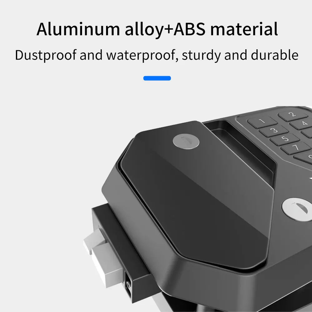 Motor home Entry Fingerprint Door Code Lock RV Yacht Remote Lock Safety Latch Lock for Hardware Caravan Trailers limo Camper Car Vue