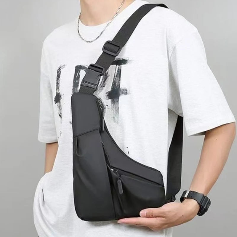 Men's Versatile Casual Chest Bag Multi-color Option Crossbody