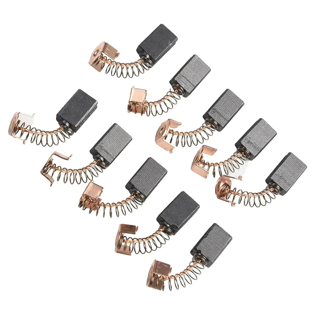 10pc Carbon Brushes 5x8x12mm for Angle Grinder G720 | 10-Pack Carbon Brush Set Vue