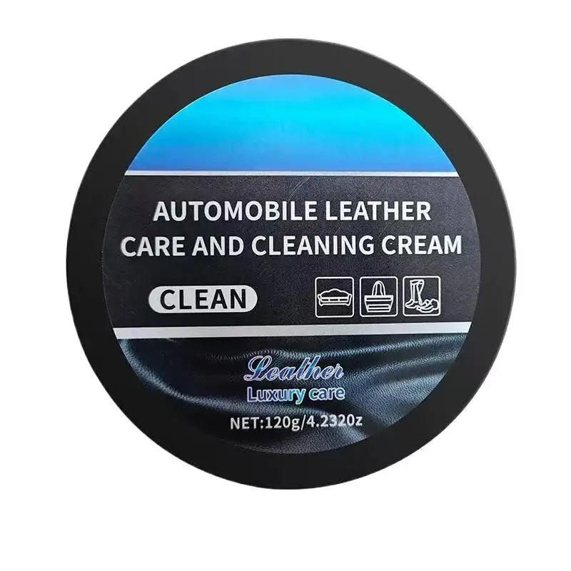 120g Household Leather Care Cleaner Leather Care Cream Maintenance Cream Sofa Shoe Descaling Decontamination Cleaning Vue