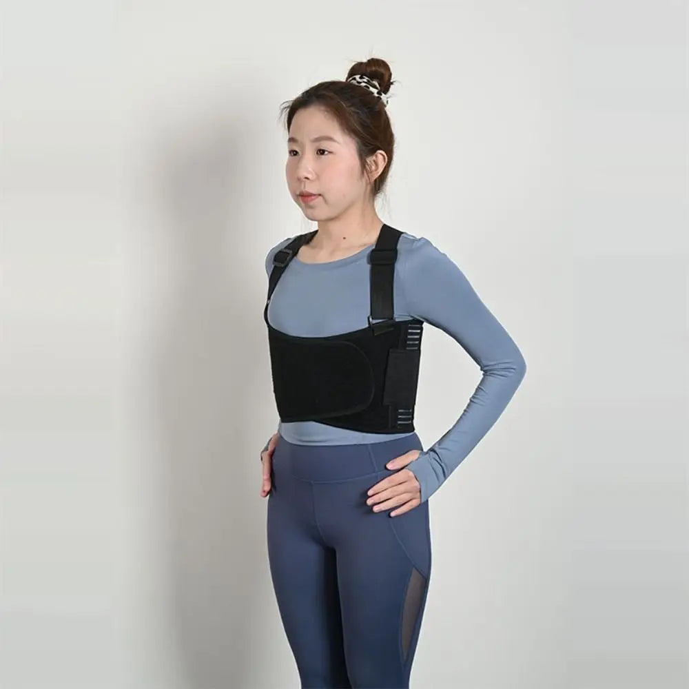 Adjustable Straps Work Brace Shoulder Straps Breathable Material Lumbar Support Belt Protective Gear Industrial Brace Vue