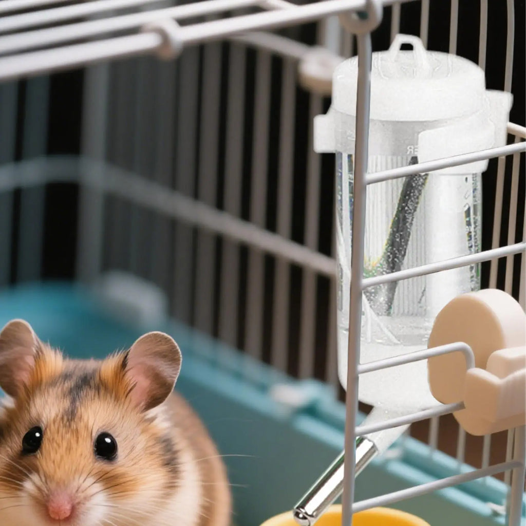 80ml Hamster Drinker Water Bottle Dispenser Feeder Hanging Guinea Pig Squirrel R abbit Pet Drinking Fountain Accessories Vue