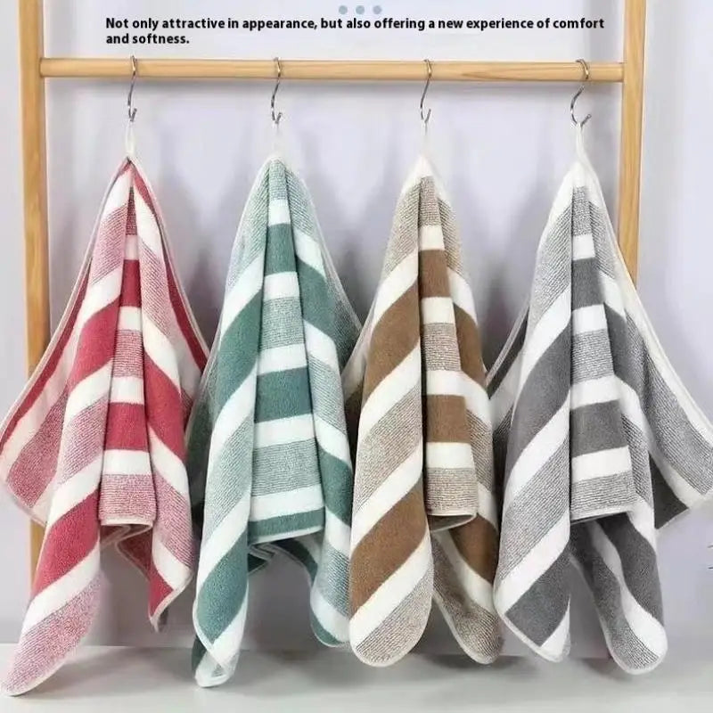 Coral Fleece Towels Thick Bath Towel Strong Water Absorption And Quick Drying Non Shedding Durable Suitable For Families Beaches Vue