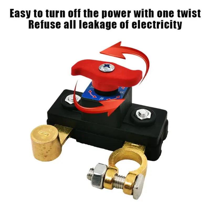 Automatic Car Battery Cut Off Switch Circuit Breaker AntiLeakage Power Management Solution for Vehicle Safe Lockdown Vue