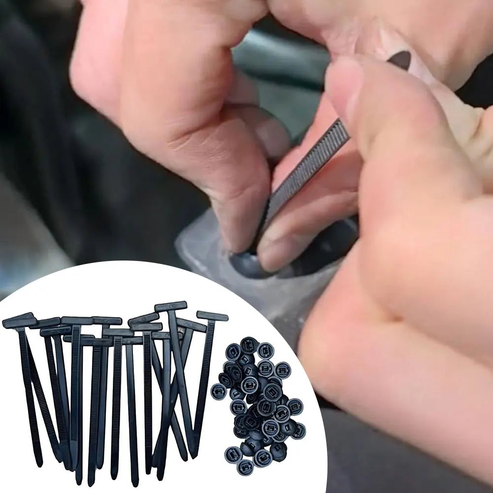 Heavy Duty Nylon Zip Ties Self-Locking Cable Ties 10–100 Pack Nylon Cable Ties Vue