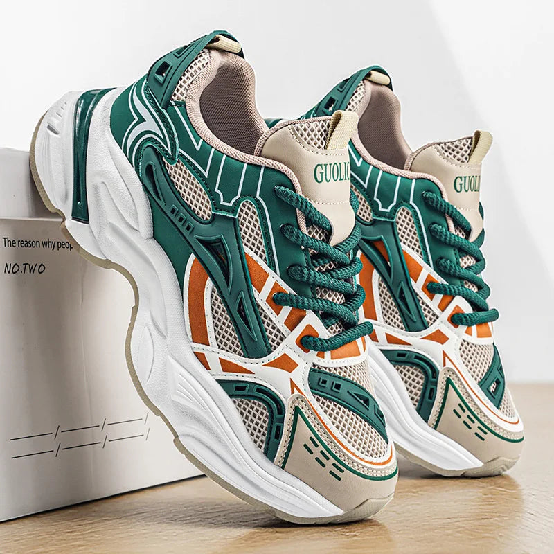 Men's Thick Sole Casual Sports Shoes – Height Boost Dad Shoes Casual Sports Shoes Vue