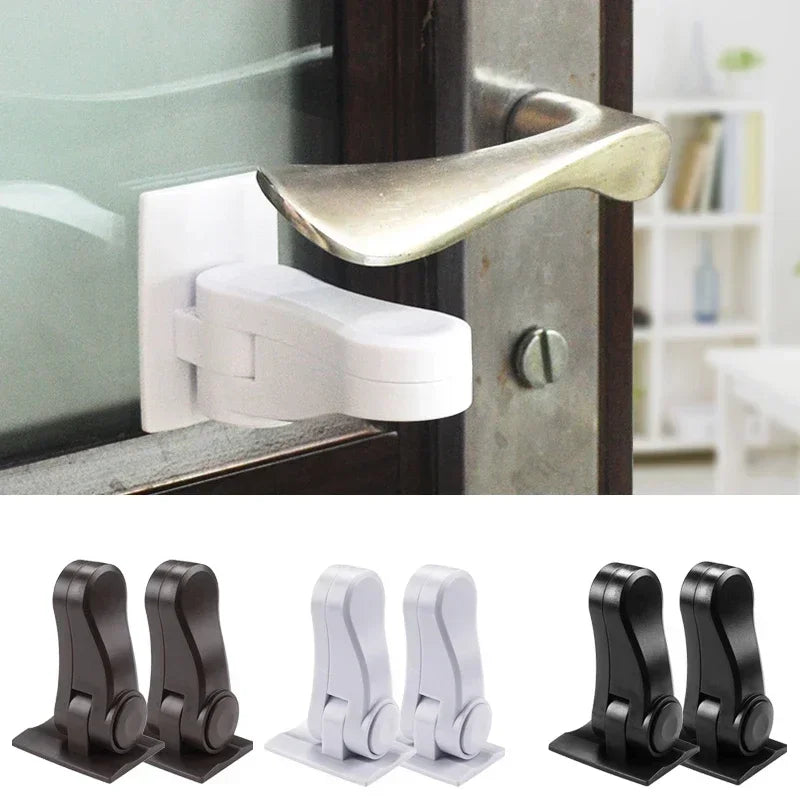 vvocci Door Locks Safety Latches Lock Adjustable Security Anti-theft Aluminum Alloy Sliding Door And Window Protection Lock Home Vue