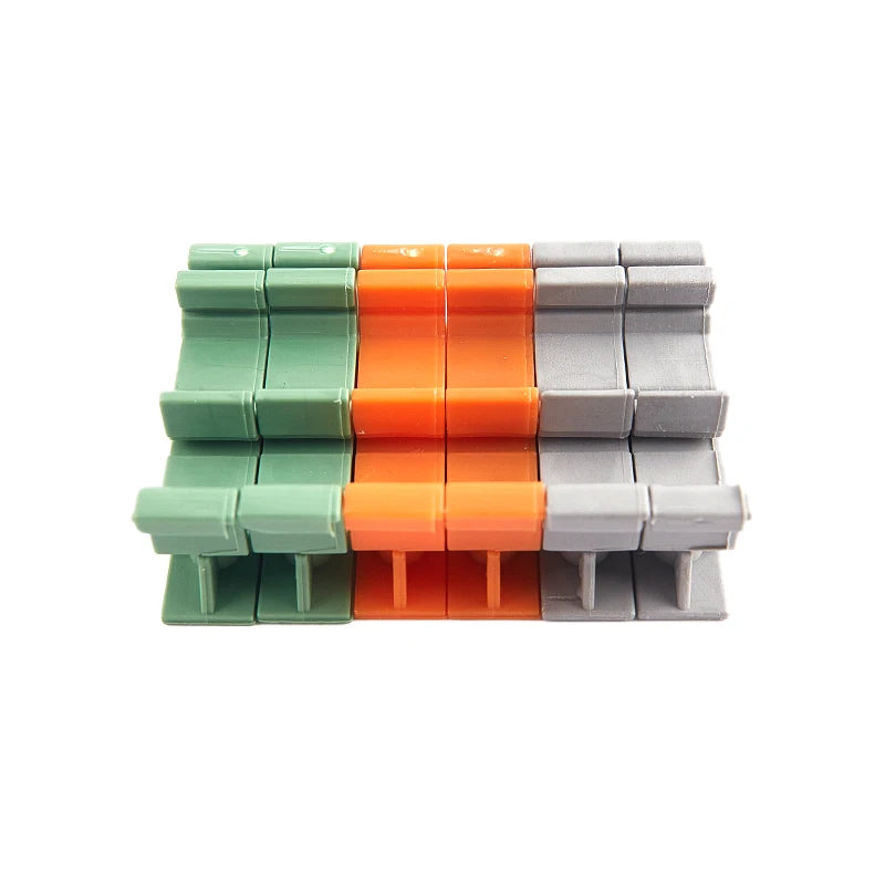 2PCS PCB 25mm Din Rail Mounting Adapter Circuit Board Bracket Holder Carrier Clips Panel Mounting Base PCB Holder Vue