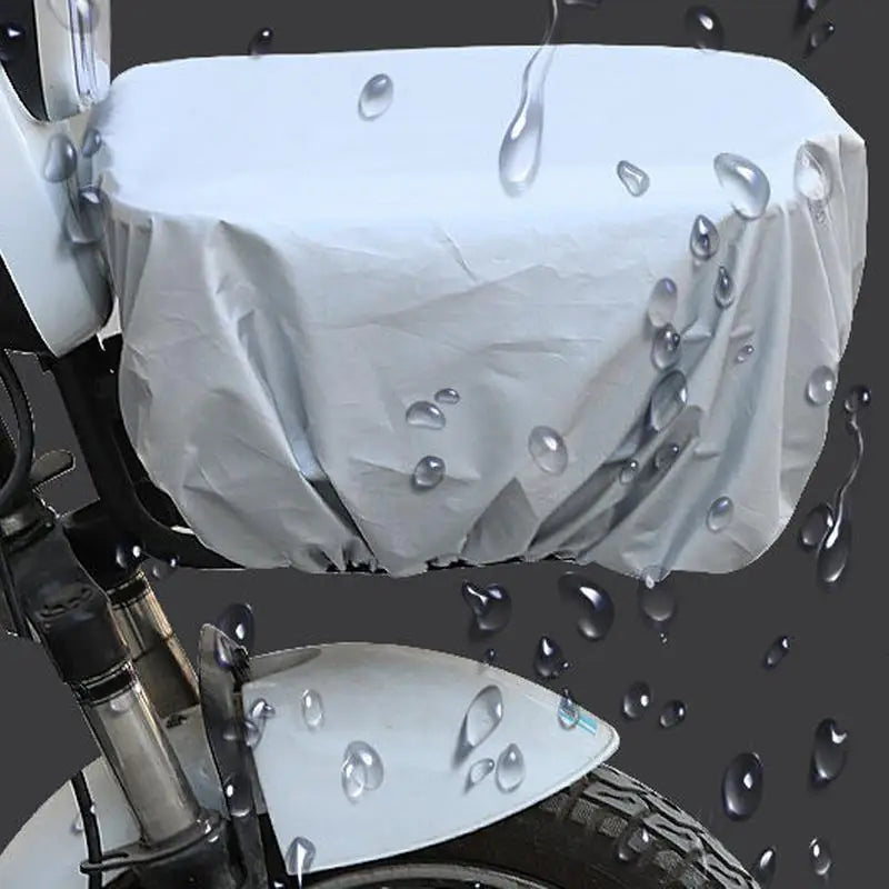 Rear Cycle Bicycle Basket Rain Cover Waterproof Bike Seat Cover Bicycle Baskets Cushion Cycling Basket Accessories Vue