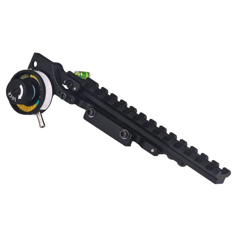 Aluminum Alloy Archery Sight Mount Bracket Universal Bow Sight Support Frame Recurve Compound Bow Hunting Training Accessories Vue