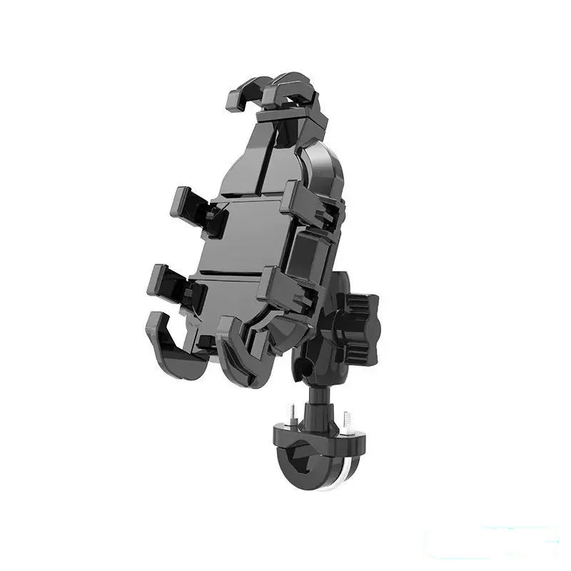 Mobile Phone Holder With Shock Absorber Module Adjustable at Any Angle for Motorcycle Scooter ATV bike Cell Phone Bracket Vue Handle Bar Mounting