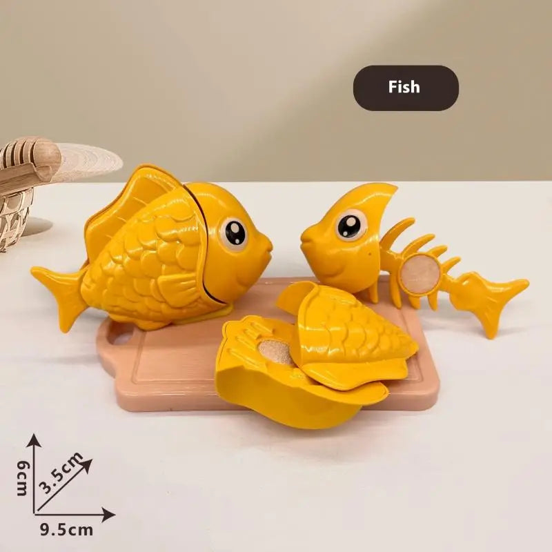1 Piece Play House Decompress Educational Toys Montessori Paste Chechele Simulation Durian Watermelon Educational Toy Gift Vue A8