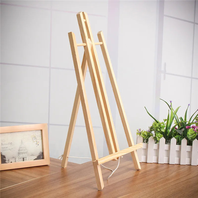 Beech Wood Table Easel For Artist Easel Painting Craft Wooden Stand For Party Decoration Art Supplies 30cm/40cm/50cm Vue
