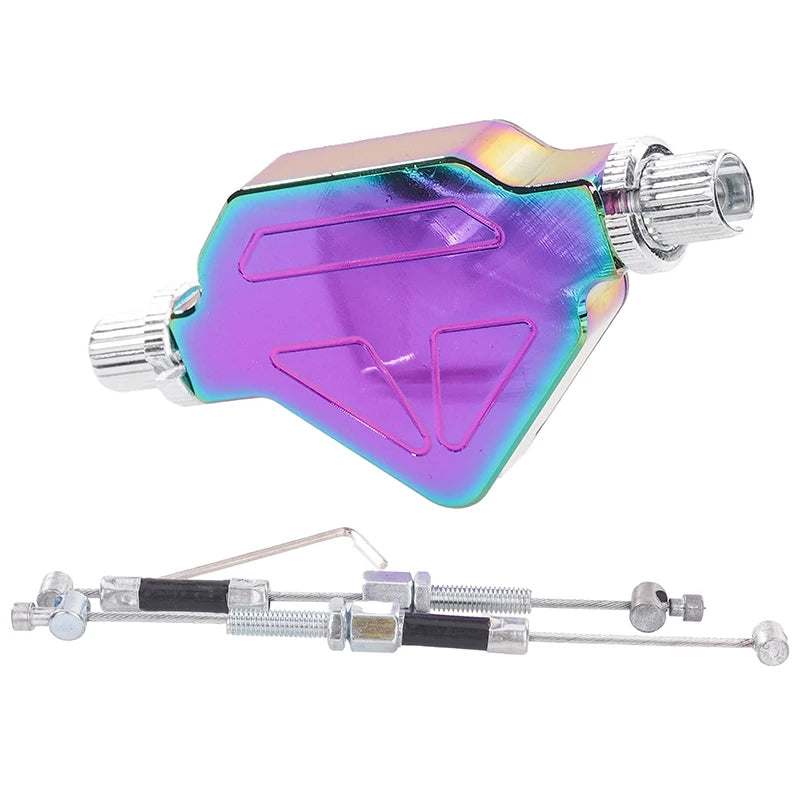 Stunt Lever Easy Pull Clutch System Universal Motorcycle Off-road Vue Multicolor