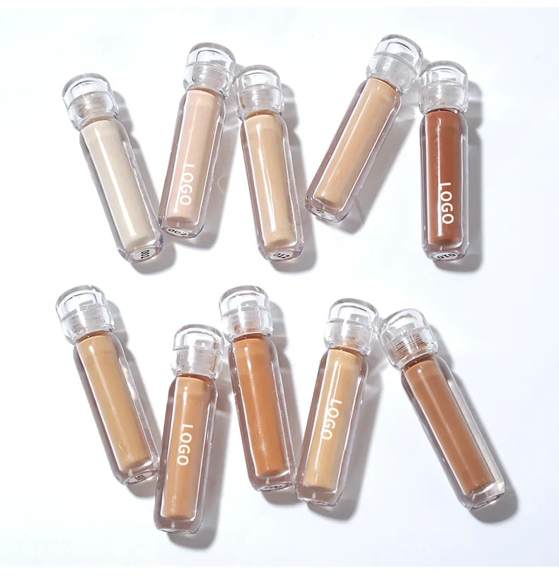 Liquid Matte Concealer Custom Logo Full Coverage Waterproof Makeup Concealer Wholesale Vegan Dark Skin Long Lasting Vue