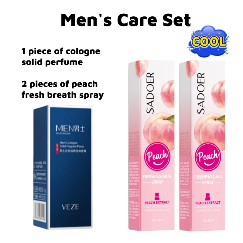 Fanzhen Men's Solid Perfume - Light and Fresh Scent, Can Be Used All over the Body, Portable Stick Design, Convenient for Travel Vue 4