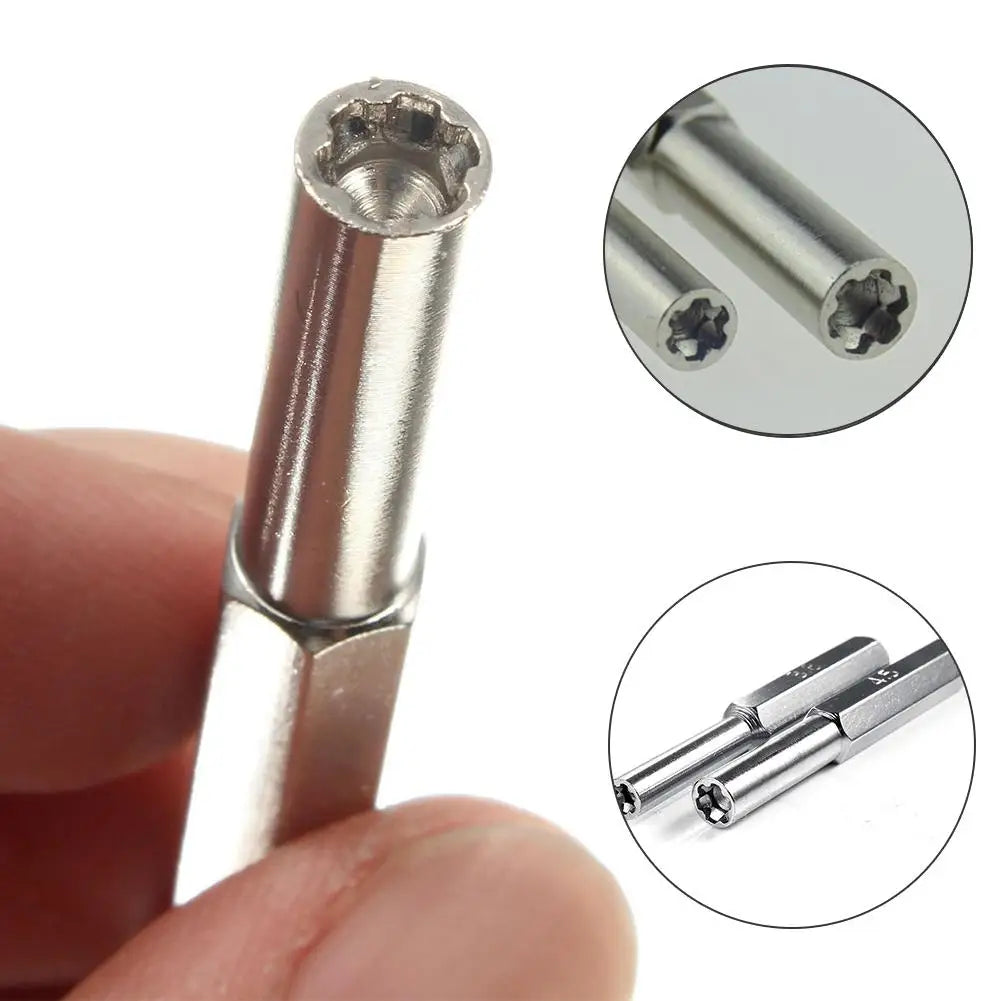 Security Screwdriver Bit 3.8mm & 4.5mm Screwdriver Security Game Bits For NES SNES N64 Game Boy & Game Cube Sleev J1D5 Vue