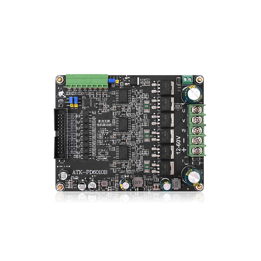 DC Brushless Motor Driver Board ATK-PD6010B Driver BLDC FOC PID PMSM Support Hall Sensor Detection 3-phase Current Acquisition Vue Default Title