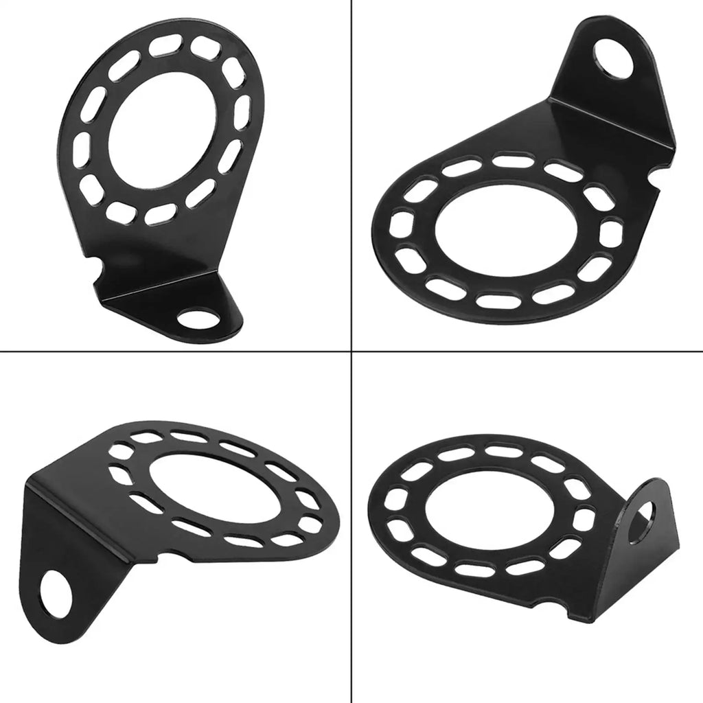 Metal mounting bracket for trailer connectors suitable for 7-pin/13-pin trailer connector plugs and sockets automotive parts Vue