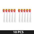 YUNCHI Replacement Electric Toothbrush Head Dupont Bristle Brush Refill For Fairywill Toothbrush Refills FW-D1/FW-D3/FW-D7 Vue 10 PCS PK
