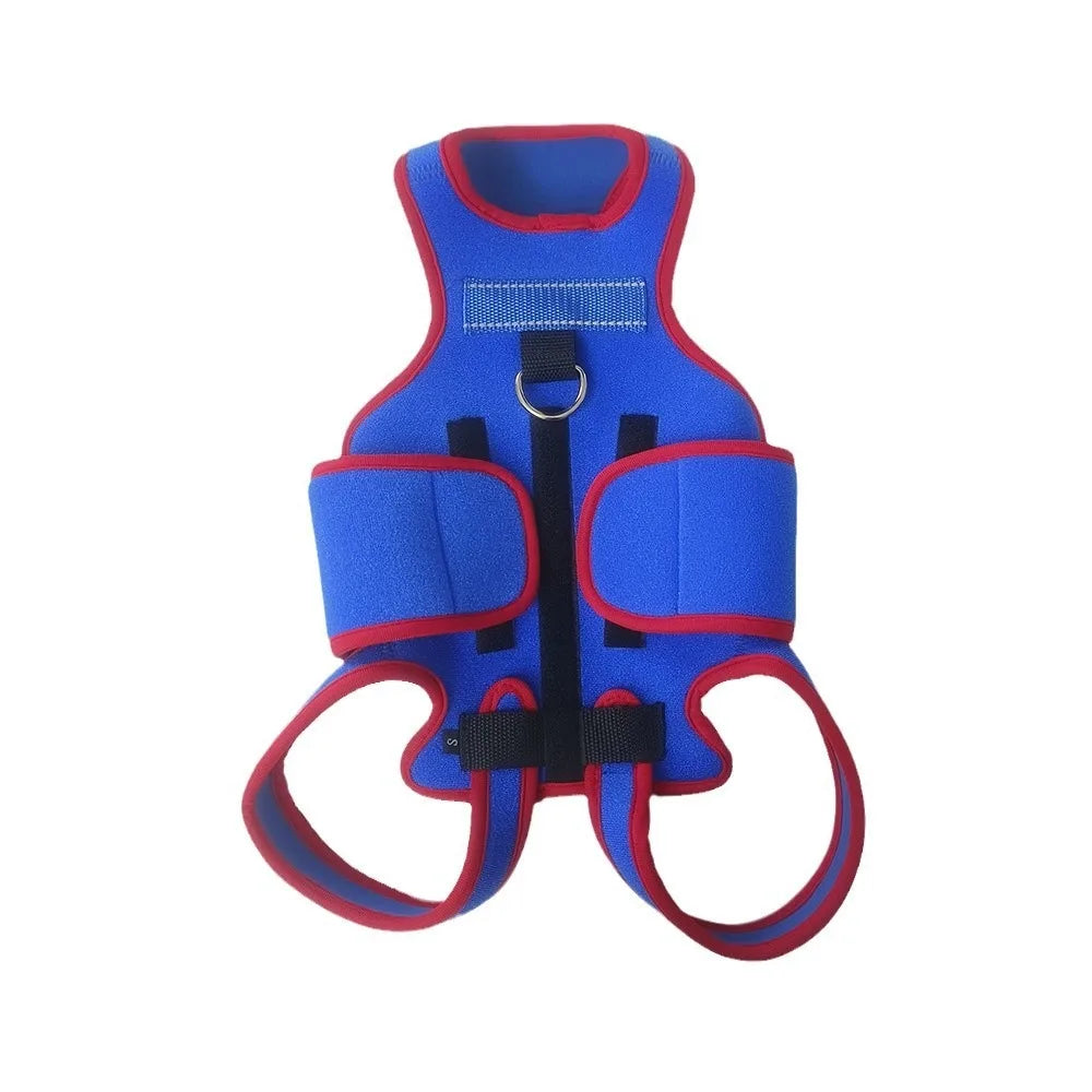 Adjustable Dog Back Brace Breathable Comfortable Pet Support Harness Back Protector Thickened Dog Soothing Clothes Vue