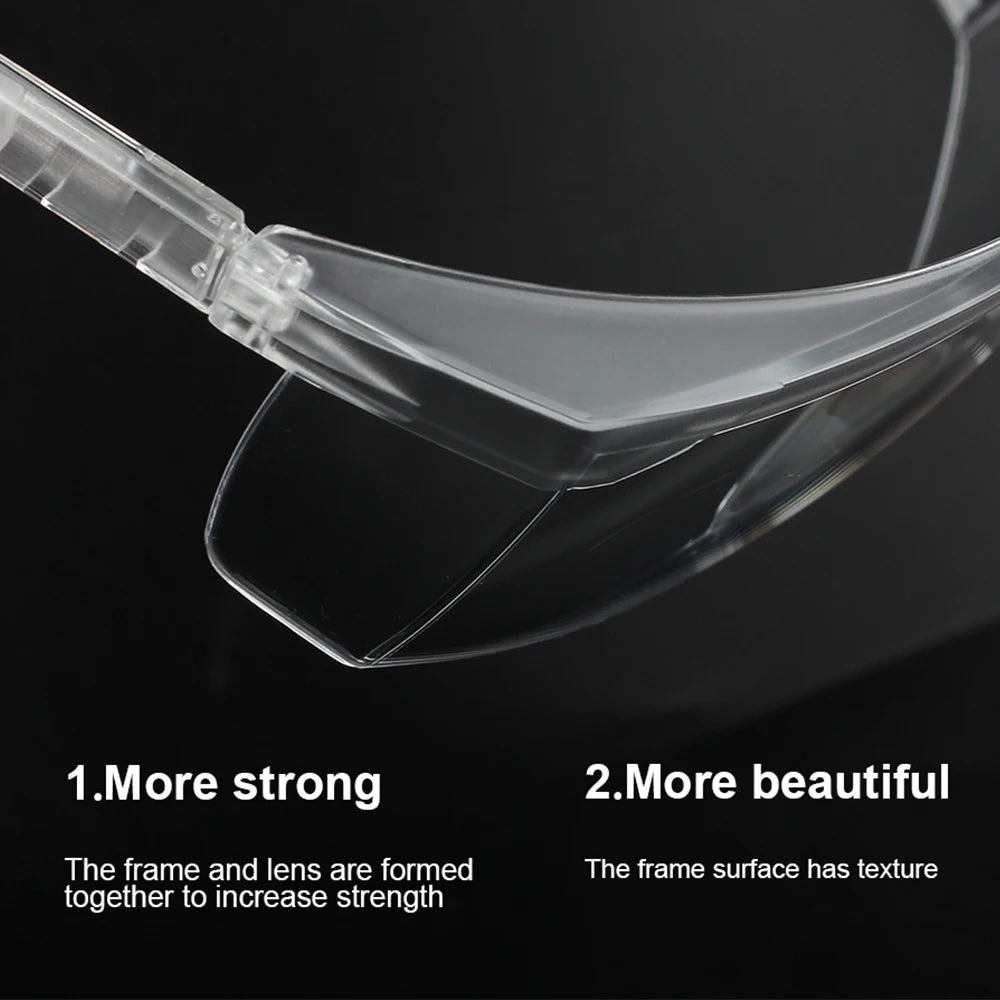 Anti-Fog Clear Safety Glasses work ANSI Z87 Eye Glasses Scratch Resistant Wrap Around Lenses UV Protect Eyewear for Men Women Vue