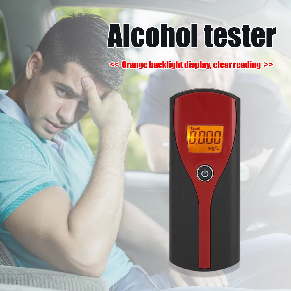 ALLOYSEED Portable Breathalyzer Digital BAC Breath Tester Digital Breathalyzer Vue