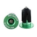 Mountain Bike Anti-slip Handlebar End Plug Cycling Handlebar Caps Bicycle Grip Bike Bar End Plugs Bicycle Grips Cover Vue green
