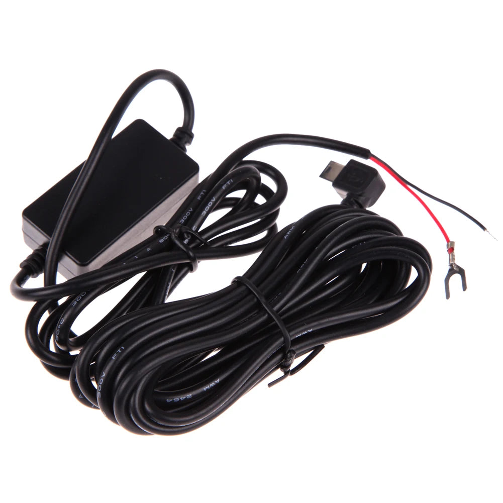 Dash Cam Hard Wire Kit Practical DC 12V To 5V Inverter Converter Auto Accessories for Car Vehicle DVR Camera Vedio Recorder Vue Mini