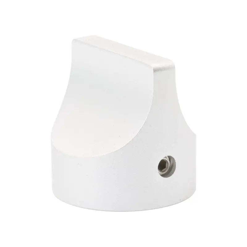 Hot-HIFI Audio Amplifier Tone Control 28X28mm Solid Pure Aluminum Alloy Knob Volume Potentiometer Silver Vue