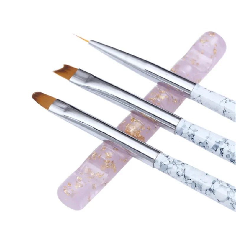 1 Pcs 5 Grids Acrylic Clear Nail Brush Rack Shelf Painting Pen Holder Stand Colorful UV Gel Brush Display Holder Nail Art Tool Vue