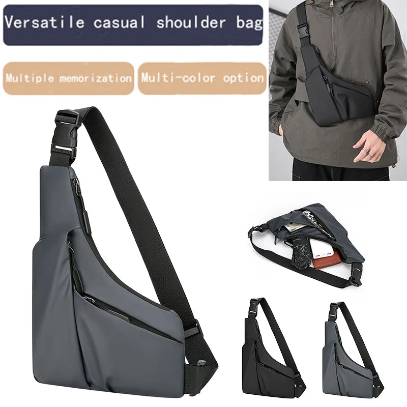 Men's Portable Chest Bag Outdoor Sports Crossbody Lightweight