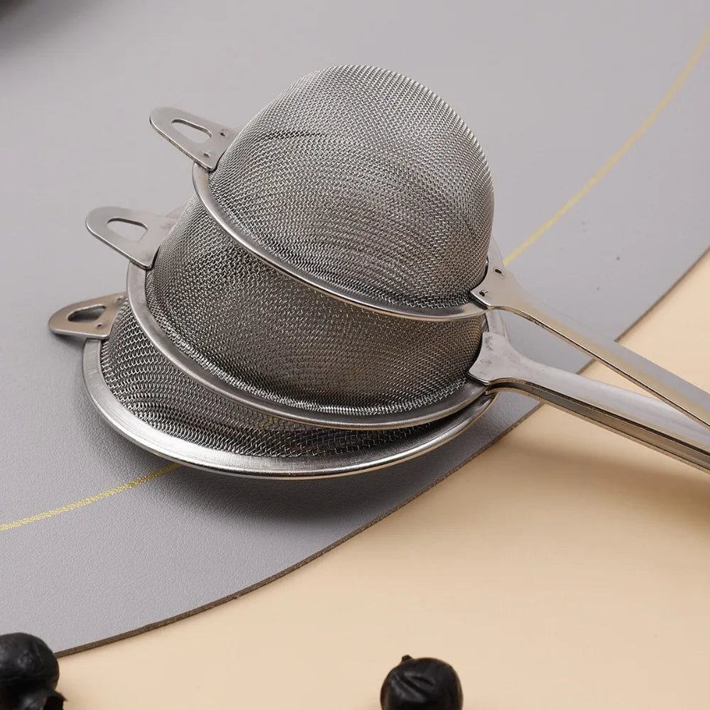 Stainless Steel Matcha Sifter Very Fine Mesh Rust-proof Tea Strainer