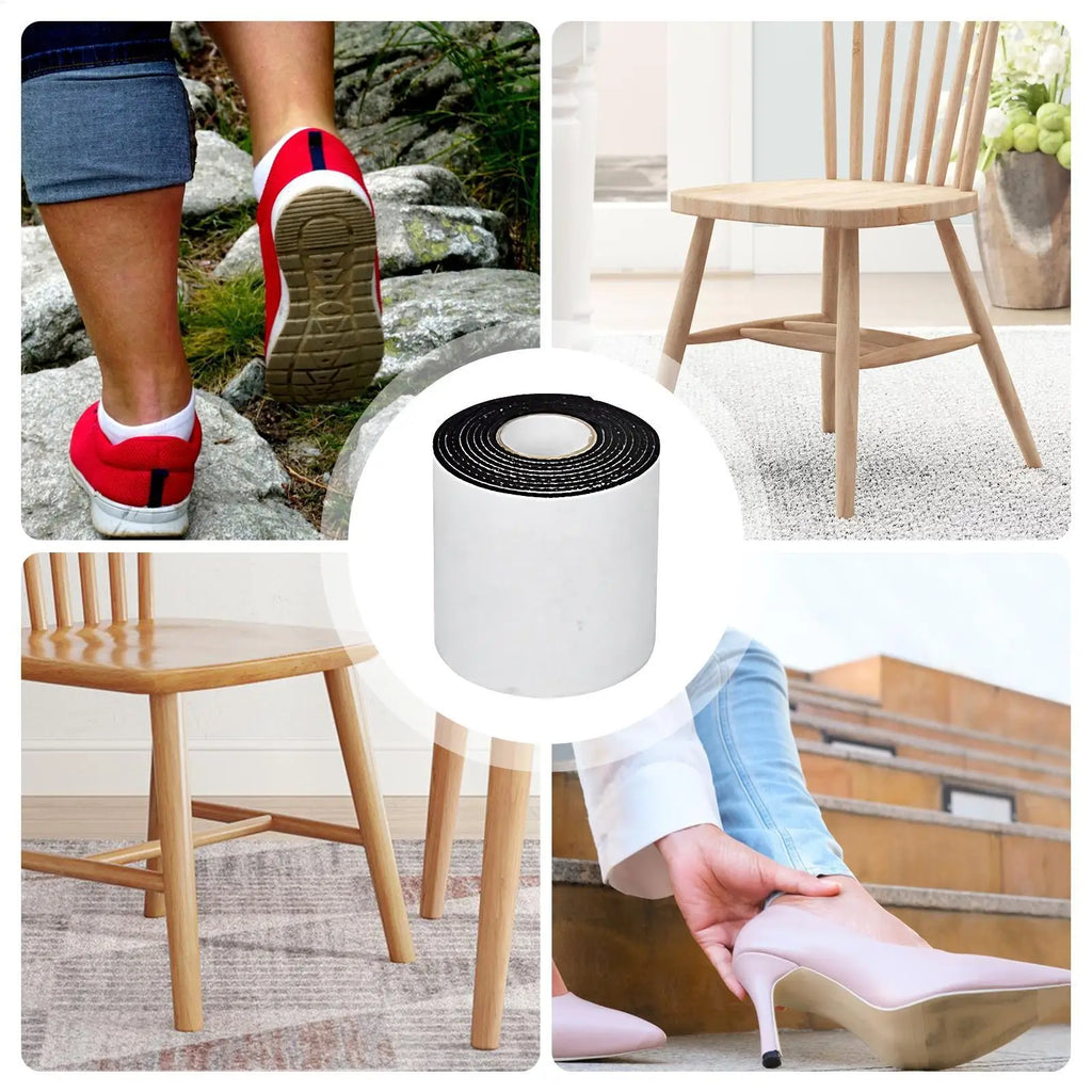 5cm/10cmX100CM Non-Slip Wear-Resistant Thickened Silent Diamond-Pattern Super-Sticky Self-adhesive Non Slip Noise Reduction Tape Vue