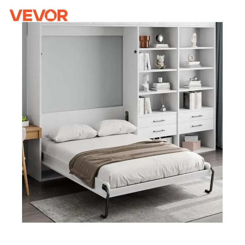 Murphy Bed Kit Full Size DIY Wall Bed Hardware | Heavy Duty Murphy Bed Hardware Kit Vue