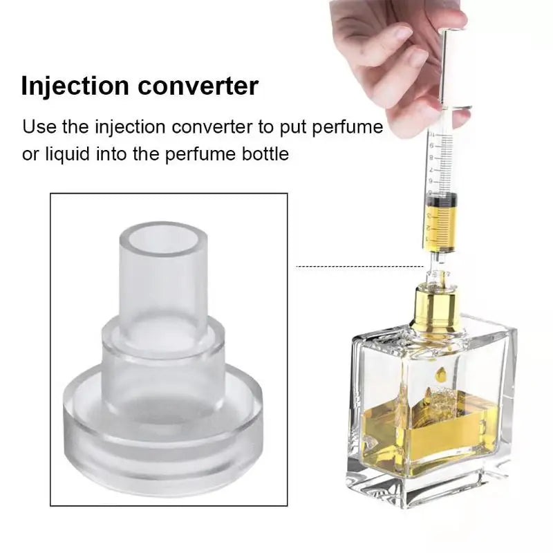 Universal Syringe Perfume Refill Adapter Needle Head Accurate Cosmetic Bottle Liquid Filling Tool Vue