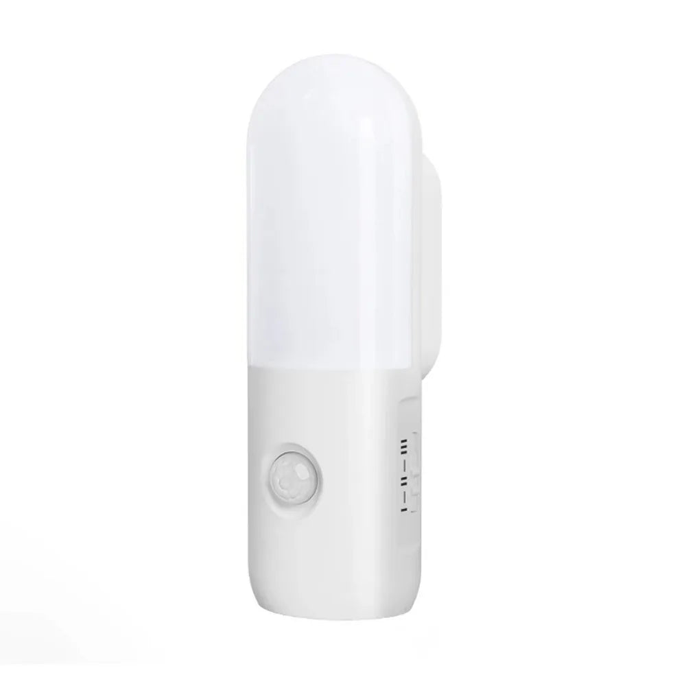 3 Color Motion Sensor Night Light INS Adjustable Brightness Atmosphere Light Rechargeable Eye Protection Smart Wall Light Vue