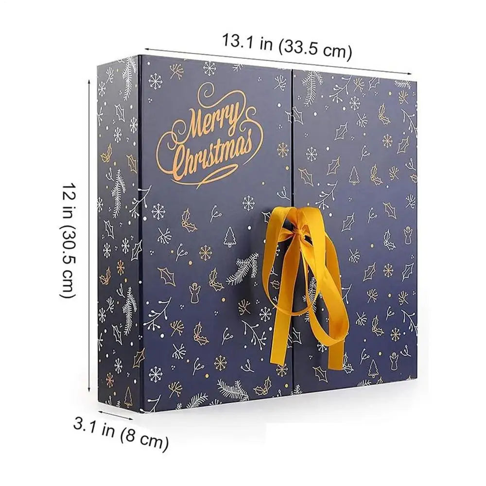 Christmas Calendar Box Refillable Advent 24 Days Christmas Eve Advent Calendar Gift Filling Empty Box Advent Calendar For Kids Vue 43.65 L