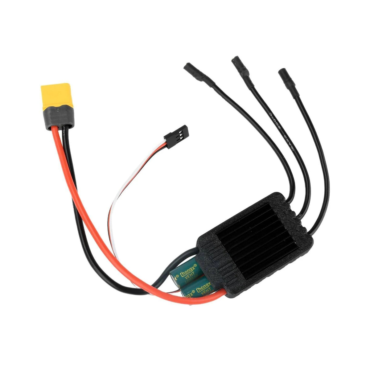 AM32 Electronic Speed Controller 120A Max Brushless ESC Built-in 5.2V/4A 7.2V/3.5A BEC 3-6S Multiple Protection for RC Car Model Vue Kit 0
