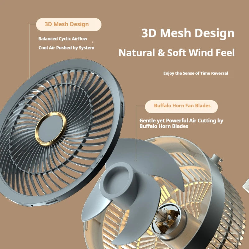 Household Retractable Air Circulation Fan Swiveling Floor Electric Vue